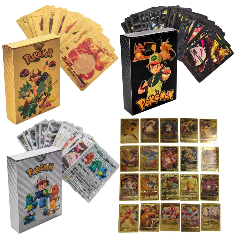 55PCS Pokémon Cards Vmax GX Go - Party Games Good 评论和价格