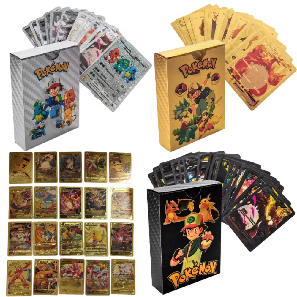 55PCS Pokémon Cards Vmax GX Go - Party Games Good 评论和价格