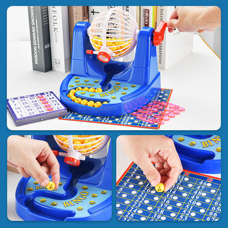 Classic Bingo Lottery Number D - Party Games Console 评论和价格