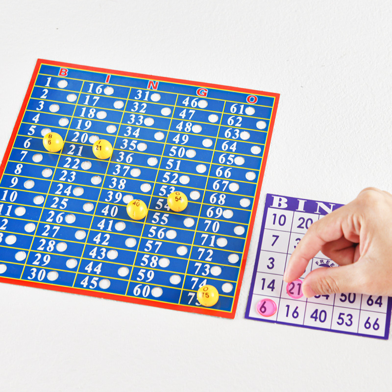 Classic Bingo Lottery Number D - Party Games Console 评论和价格