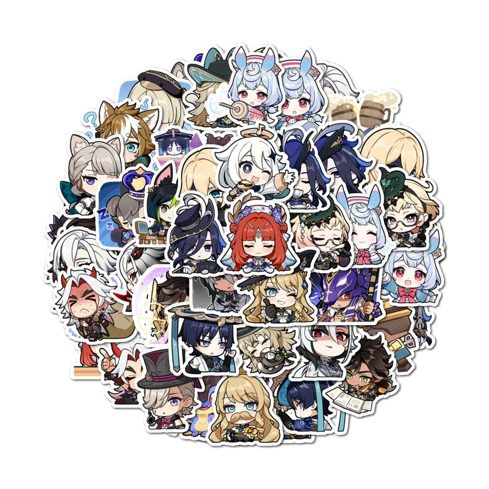 48pcs Game Character Genshin I - Party Games Console 评论和价格