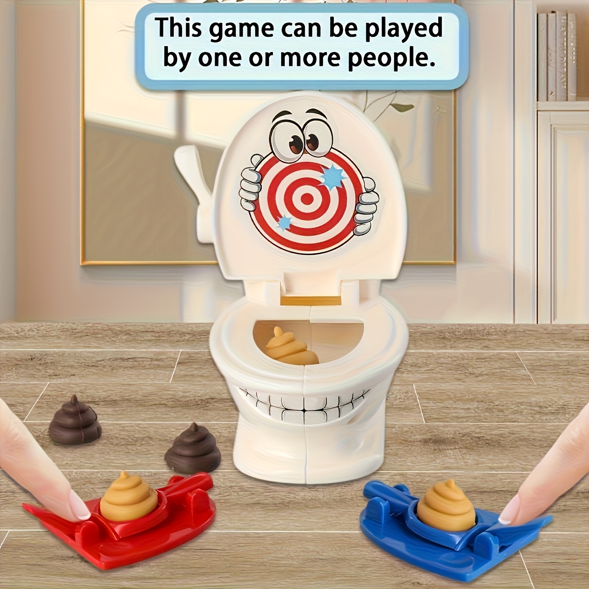 Mini Toilet Anti Stress Toys T - Party Games Console 评论和价格