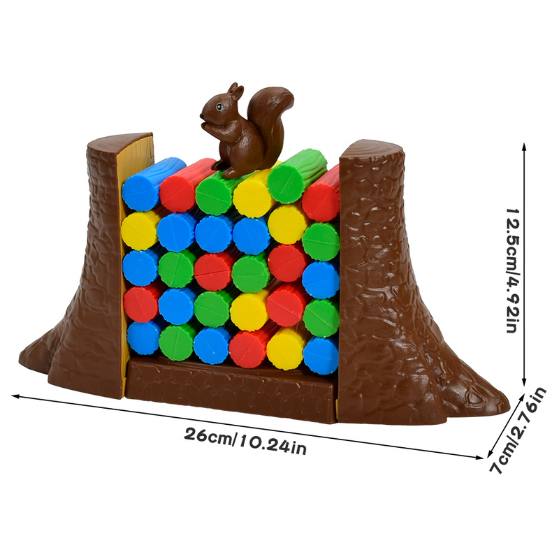 Squirrel Push Log Balance Boar - Party Games Quiz 评论和价格