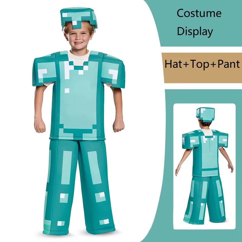 NEW Kids Cosplay Diamond Armor - Party Games Quiz 评论和价格