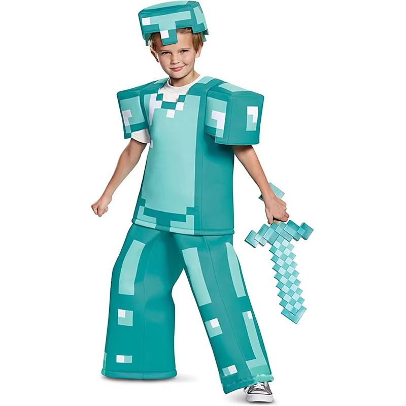 NEW Kids Cosplay Diamond Armor - Party Games Quiz 评论和价格
